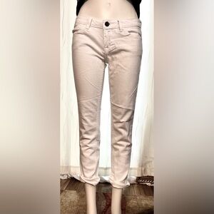 William Rast White Cropped Denim Jeans Size 27